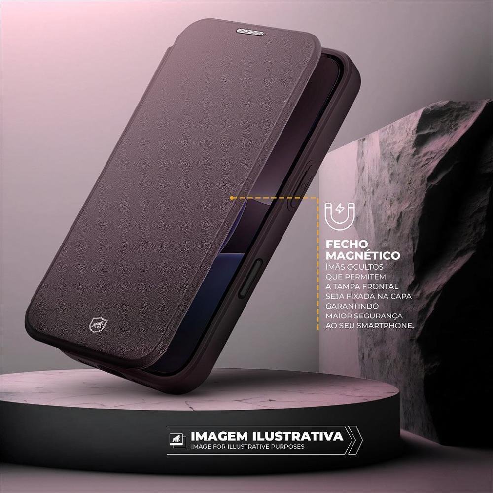 Imagem 3 de 5 do produto Capa Para Samsung Galxy S24 Plus - Carteira Dual - Gshield