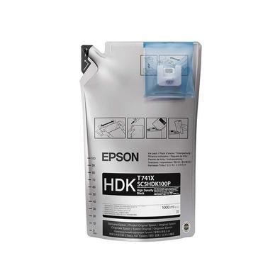 Bolsa De Tinta Epson Ultrachrome Ds Ink 741, 1l - Preto Alta Densidade - T741x20
