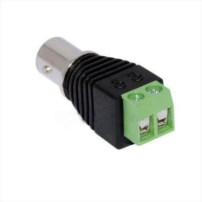 Conector Bnc Fêmea Com Borne Fs300 10 Unicades Fasgold