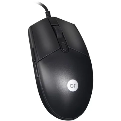 Mouse Optico Usb Gamer Ser Preto 3600dpi