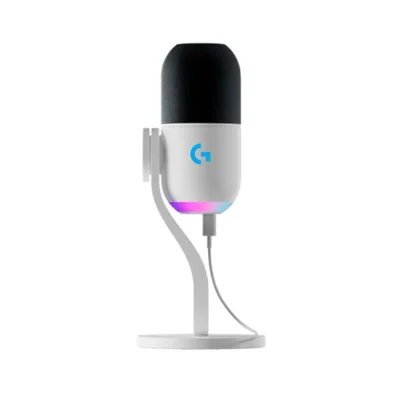 Microfone Logitech G Yeti Gx Para Jogos Com RGB Lightsync - 988-000575
