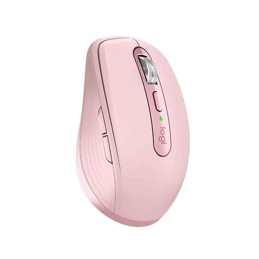 Imagem 2 de 5 do produto Mouse Sem Fio Logitech Mx Anywhere 3s, Bluetooth - Rosa - 910-006934