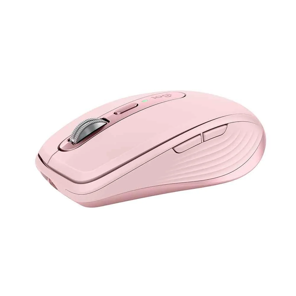 Imagem 4 de 5 do produto Mouse Sem Fio Logitech Mx Anywhere 3s, Bluetooth - Rosa - 910-006934