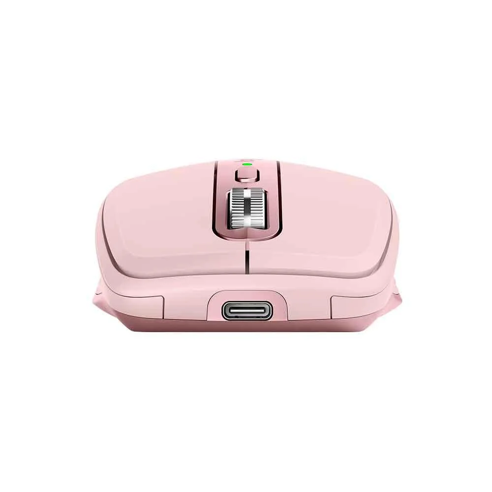 Imagem 5 de 5 do produto Mouse Sem Fio Logitech Mx Anywhere 3s, Bluetooth - Rosa - 910-006934