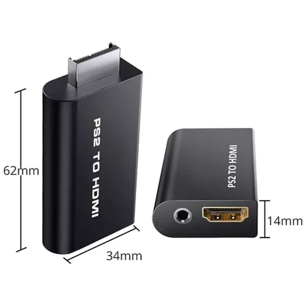 Imagem 3 de 4 do produto Adaptador Conversor Ps2 Para HDMI Play 2 To HDMI Xt2162