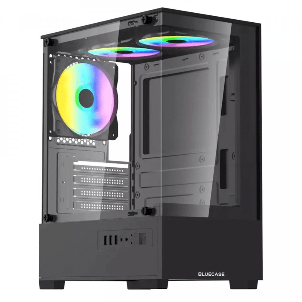 Gabinete Gamer Bg-055 Hit Pro 3x Fan RGB Vidro Temperado Gabinete Gamer Bg-055 Hit Pro 3x Fan RGB Vidro Temperado