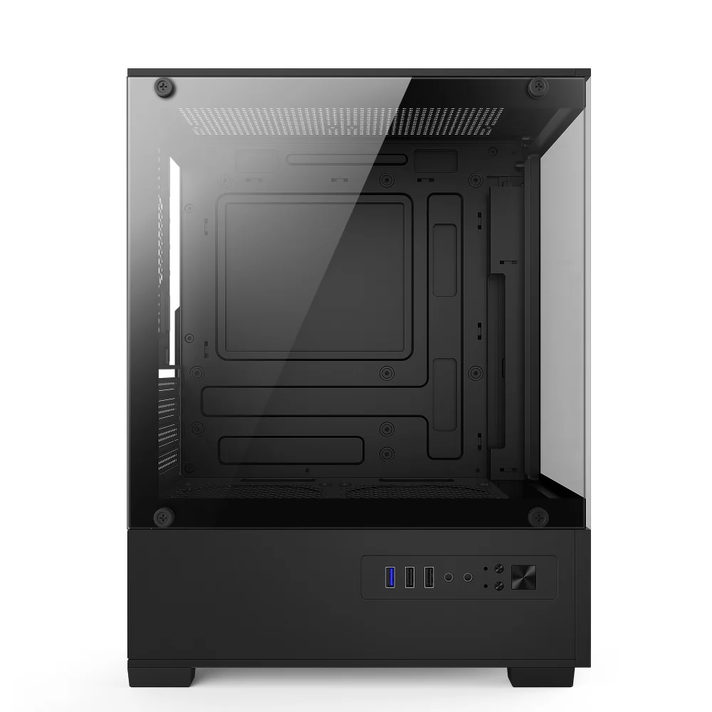 Imagem 5 de 5 do produto Gabinete Gamer Bg-054 Hit Bluecase Usb 3.0 Vidro Temperado