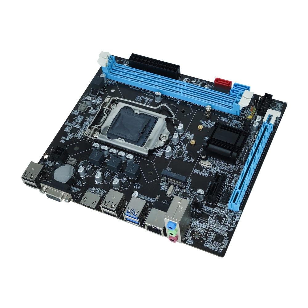 Placa Mãe Ddr3 1155 Gigabit Bluecase Vga HDMI Usb 3.0 M.2 6