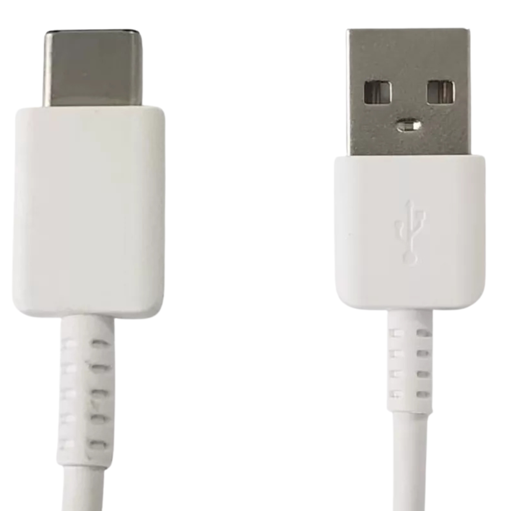 Cabo Usb Tipo C Samsung Note 8 Note 9 S8 S9   Branco