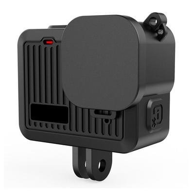 Capa De Silicone Gopro Hero 4k (2024) + Tampa Para Lente + Cordão