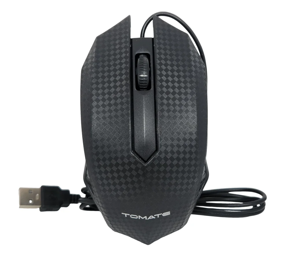 Imagem 4 de 5 do produto Mouse Optico Com Fio Dpi 1000 Tomate Mmo-o03