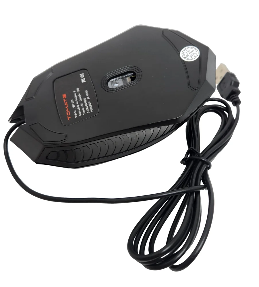 Imagem 5 de 5 do produto Mouse Optico Com Fio Dpi 1000 Tomate Mmo-o03