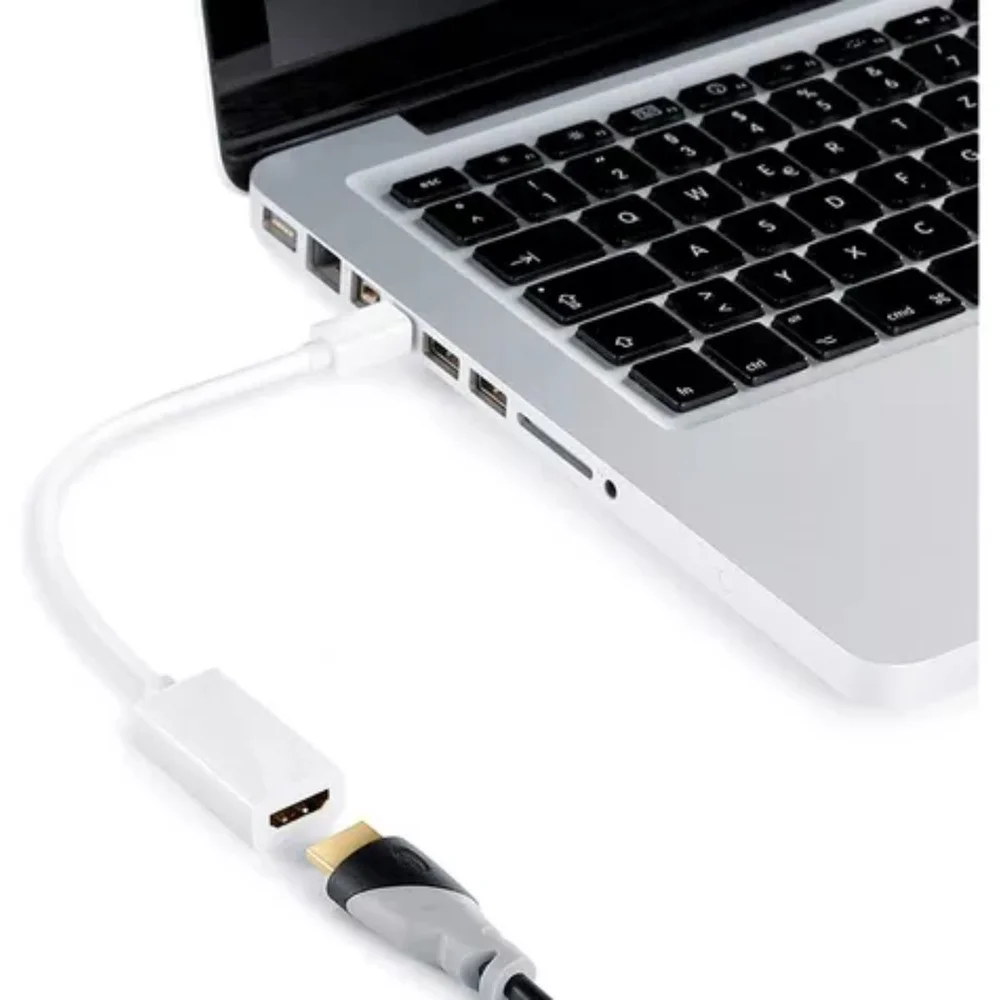 Imagem 5 de 5 do produto Cabo Adaptador Mini Dp Macho P/ HDMI Femea