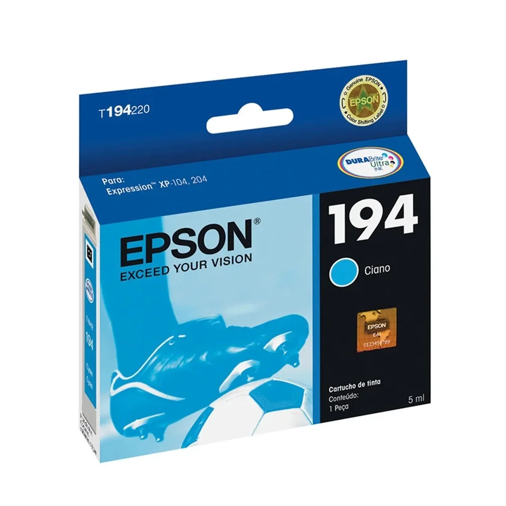 Cartucho Epson T1942 Azul 3ml