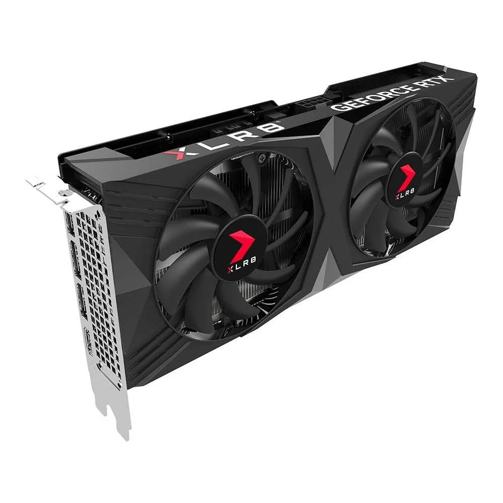 Placa De Vídeo Pny Geforce RTX 4060 Ti 8GB Verto Oc Dual Fan Dlss 3 (128-bit, PCie 4.0, Gddr6, HDMI/displayport, Suporta 4k, 2 Slots) Placa De Vídeo Pny Geforce RTX 4060 Ti 8GB Verto Oc Dual Fan Dlss 3 (128-bit, PCie 4.0, Gddr6, HDMI/displayport, Suporta 4k, 2 Slots)