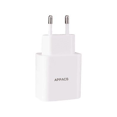 Carregador Celular 1 Entrada Usb Branco Appacs