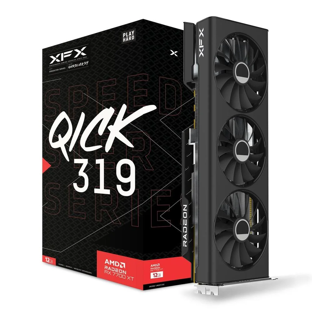 Radeon RX 7700 XT - XFX Speedster QICK 319 BLACK