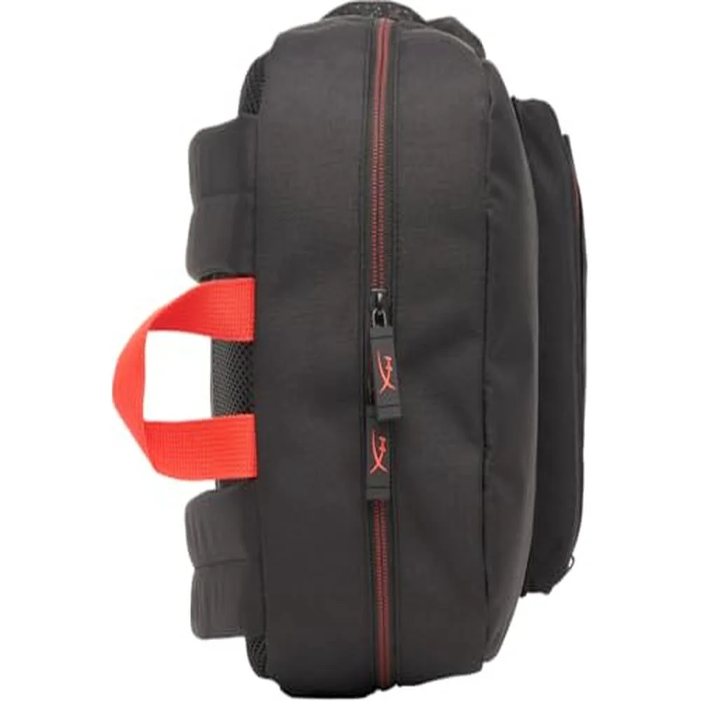 Imagem 3 de 5 do produto Mochila De Jogos Hyperx Delta Organização Segura Materiais Reciclados Pronta Para Viagem Preto