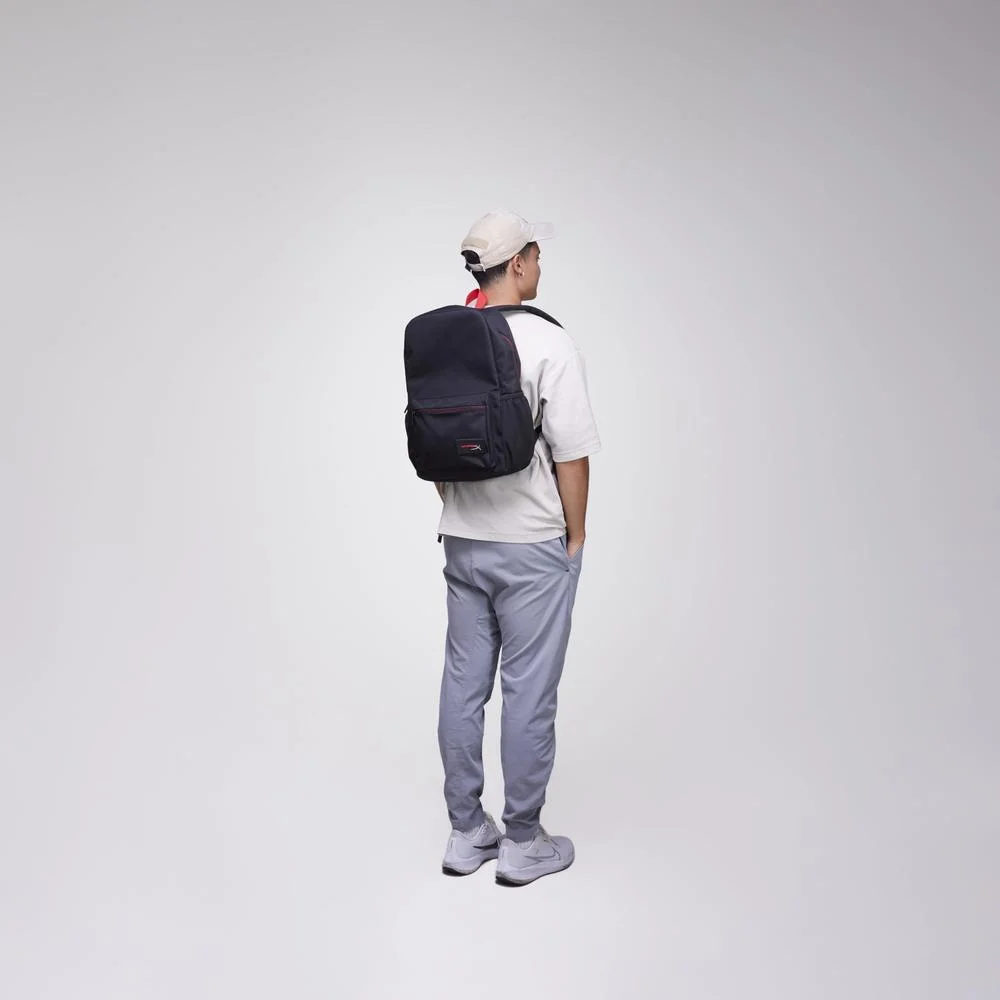 Imagem 5 de 5 do produto Mochila De Jogos Hyperx Delta Organização Segura Materiais Reciclados Pronta Para Viagem Preto