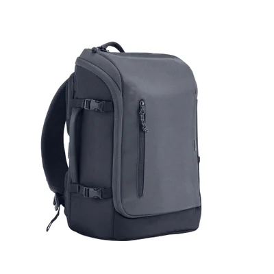 Mochila Para Laptop Hp Travel 25l 15,6 " - Leve E Estilosa - Expansível Para 30l - Múltiplos Bolsos, Incluindo Bolso Para Bloqueio De Rfid - Zíperes Com Tr