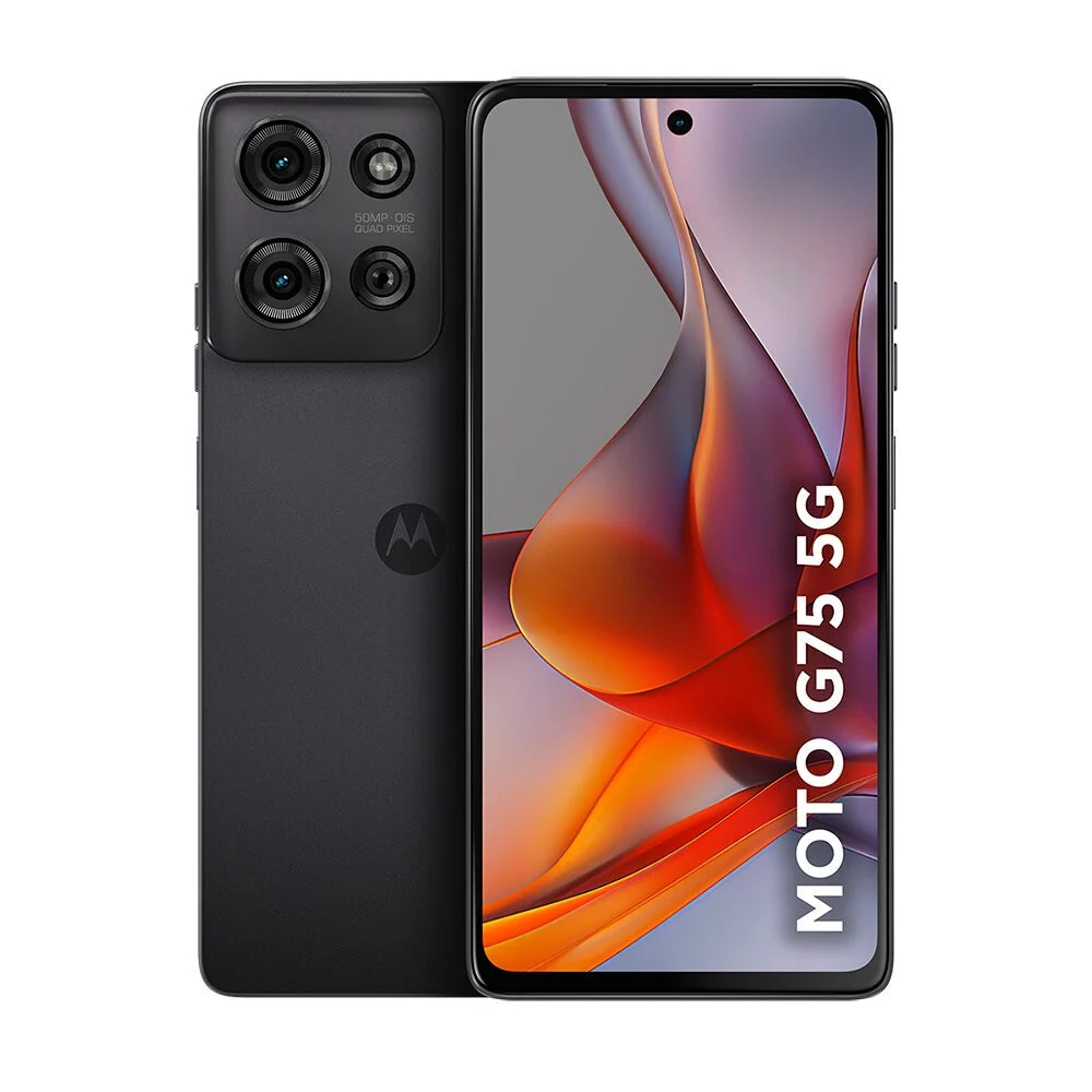 Smartphone Motorola Moto G75 256gb Dual Chip 5g Tela 6.8” Câmera Dupla 50mp+8mp Preto Smartphone Motorola Moto G75 256gb Dual Chip 5g Tela 6.8” Câmera Dupla 50mp+8mp Preto