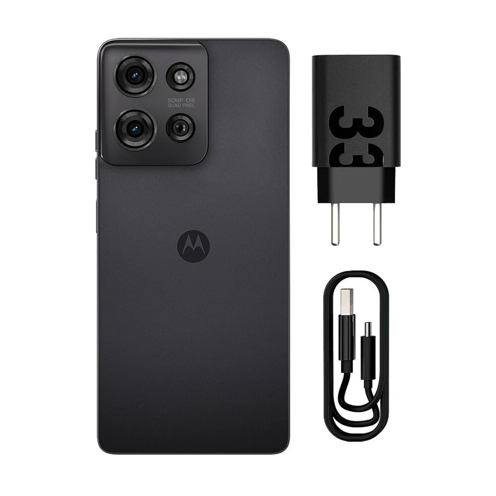 Smartphone Motorola Moto G75 256gb Dual Chip 5g Tela 6.8” Câmera Dupla 50mp+8mp Preto Smartphone Motorola Moto G75 256gb Dual Chip 5g Tela 6.8” Câmera Dupla 50mp+8mp Preto