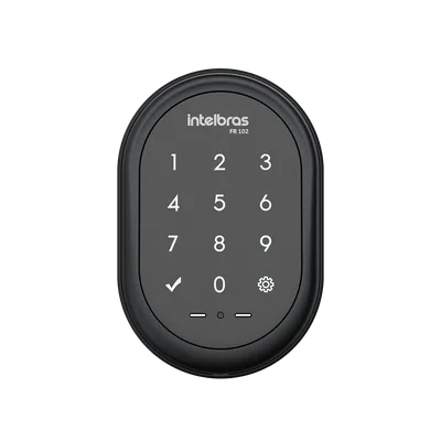 Fechadura Digital De Sobrepor Fr 102 Preto Intelbras