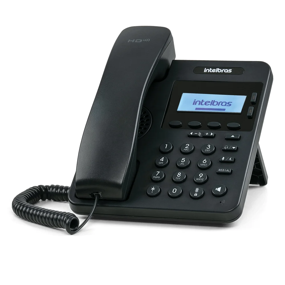 Imagem 3 de 3 do produto Telefone Com Tecnologia Ip E Qualidade Hd Ip S3002 Preto Intelbras
