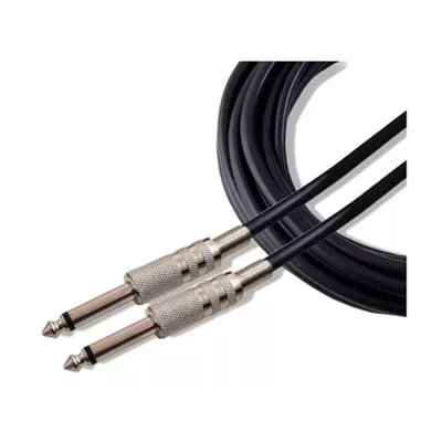 Cabo P10 Mono X P10 Mono  10m - Instrumentos E Áudio Prof