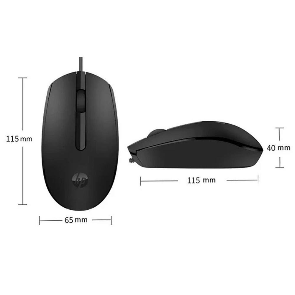 Imagem 4 de 4 do produto Mouse Óptico Com Fio - Hp