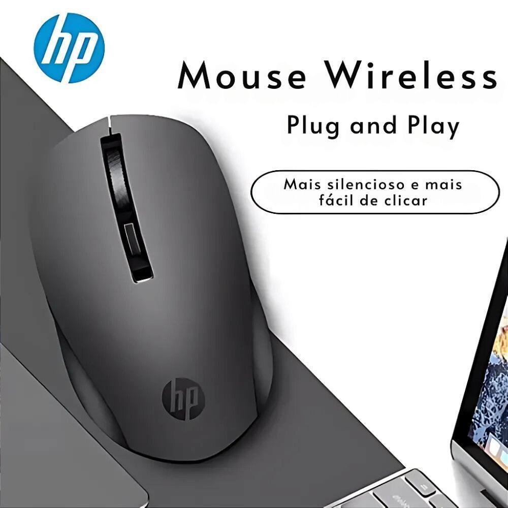 Imagem 4 de 5 do produto Mouse Wireless Usb Optical 1600dpi - Hp