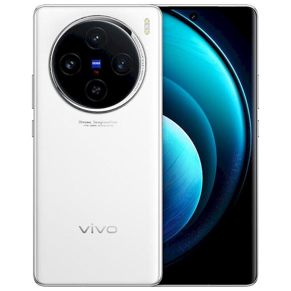 Smartphone Vivo X100 Pro, 5G, 16GB RAM, 1TB, Octa Core, Android 14, Camera 50MP, Tela De 6.78", Branco
