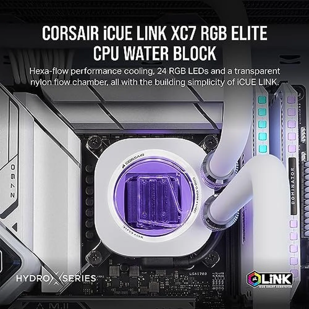 iCUE LINK XC7 RGB ELITE CPU 本格水冷 KaBuM Aperte o K e evolua em Tecnologia e Games