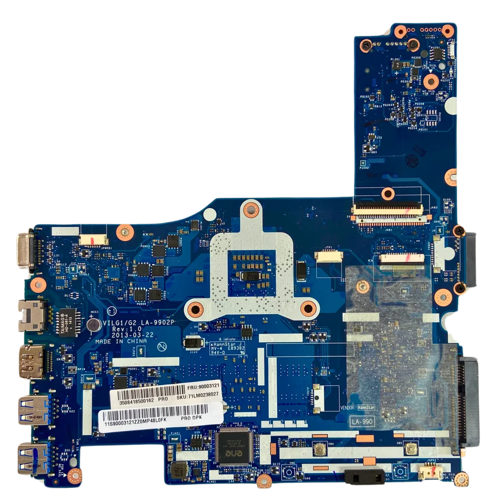 Placa Mãe Ideapad 320-14ikb i3-6006u Nm-b241 Cor Azul 6
