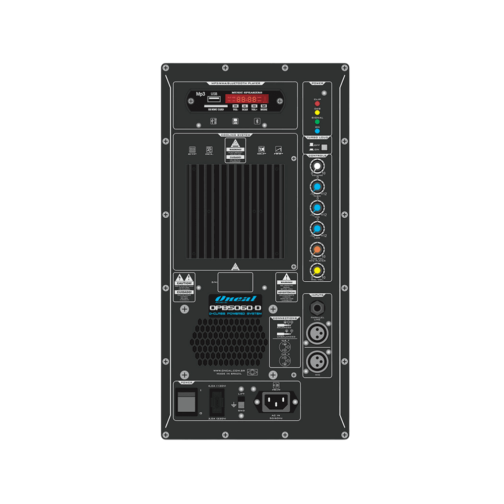 オミページ CAIXA ONEAL OPB5060D PRETA - CAIXA ONEAL OPB5060D PRETA - ONEAL