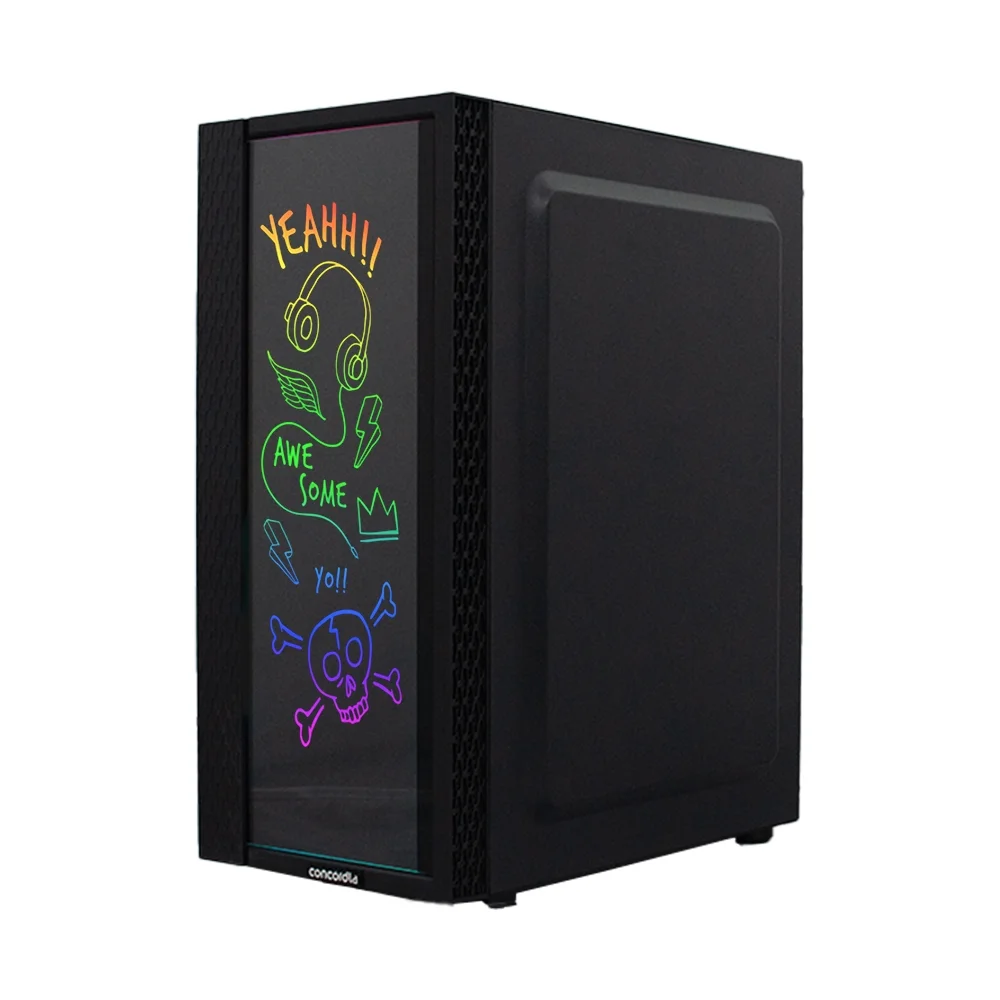 PC Gamer Top Concórdia Processador Ryzen 5 5600g 8GB SSD 256gb Fonte 500w - view 3