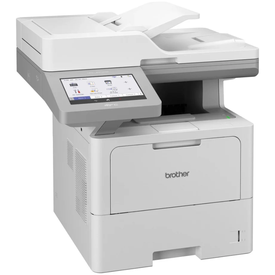 Imagem 2 de 3 do produto Multifuncional Brother Laser Monocromatica Wifi A4 Duplex Mfcl6912dw Branco