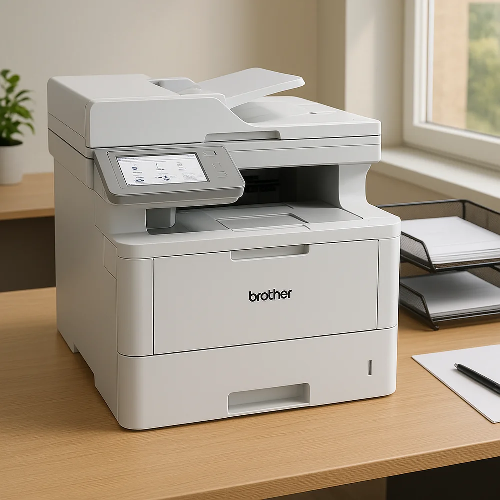 Imagem 3 de 3 do produto Multifuncional Brother Laser Monocromatica Wifi A4 Duplex Mfcl6912dw Branco
