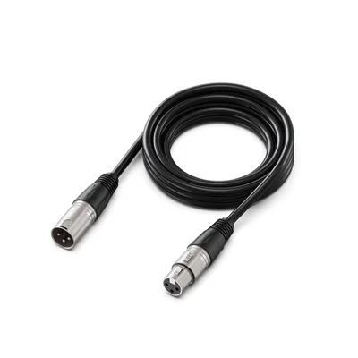 Cabo Xlr Para Microfone E Instrumentos Maono Xlr-180cm Preto