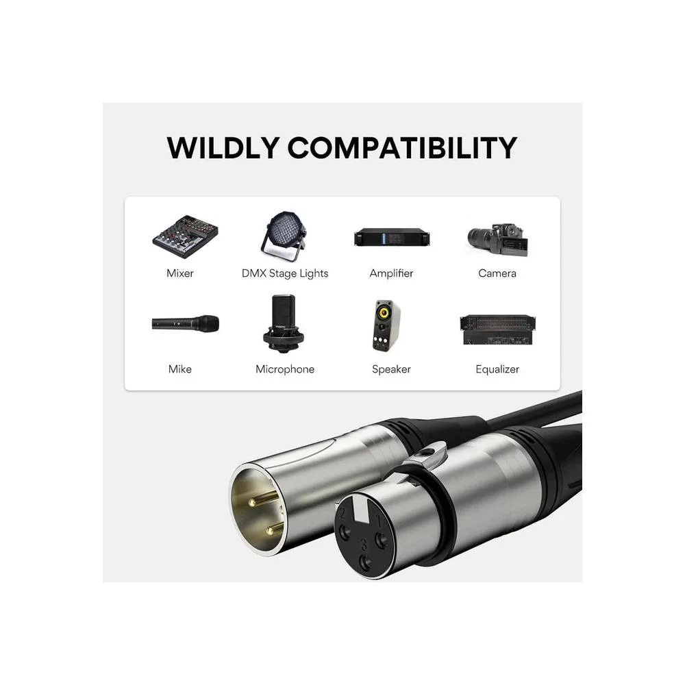 Imagem 5 de 5 do produto Cabo Xlr Para Microfone E Instrumentos Maono Xlr-180cm Preto