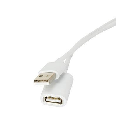 Cabo Extensor Usb 2.0 De 6 Metros Branco