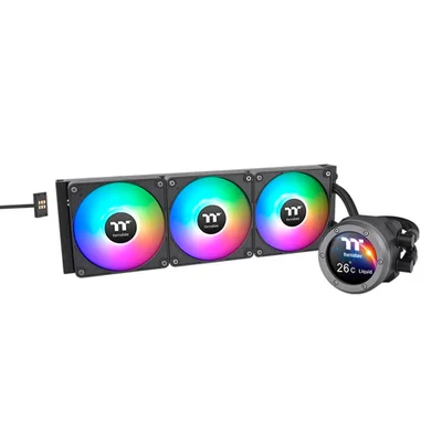Water Cooler Preto Th360 V2 3 Fans 2.1'' Lcd Tt - Cl-w415-pl12sw-a