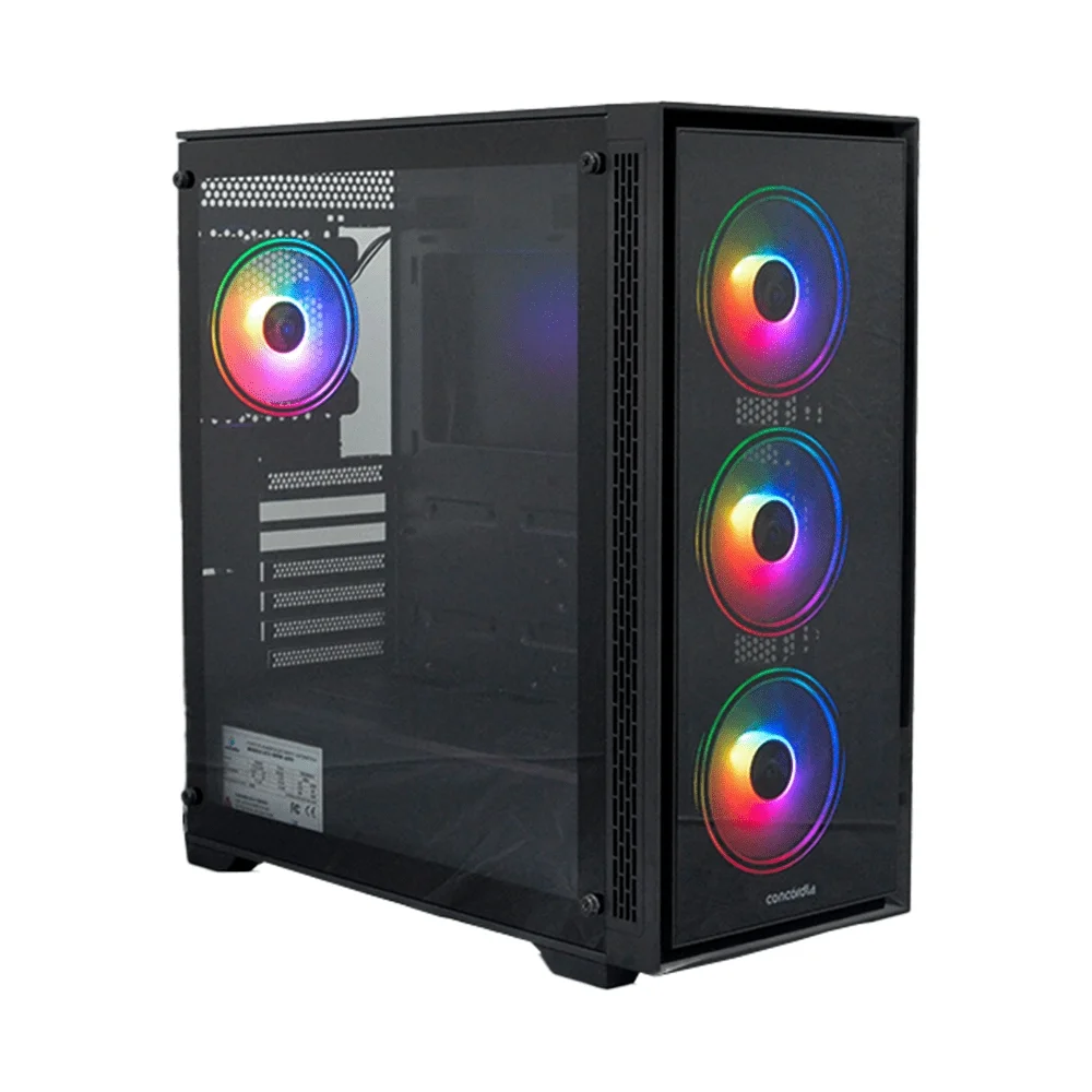 PC Gamer Top Concórdia, Ryzen 5 5500, 16GB RAM, Placa 3050, SSD 512GB, Fonte 600w, Windows trial - view 4