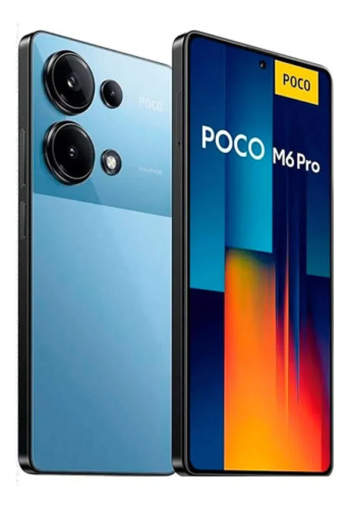 スマートフォン本体 Poco M6 - 256GB Like New Smartphone Xiaomi POCO M6 Dual SIM de 256GB, 8GB RAM, Tela de 6.79