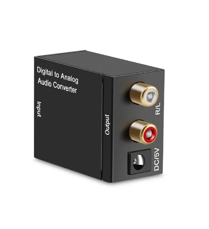 Imagem 2 de 2 do produto Conversor Optico Digital P/ Audio Analogico Anj-1019