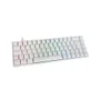 Teclado Mecânico Akko 3068s Branco Abnt2 Switch Akko Orange