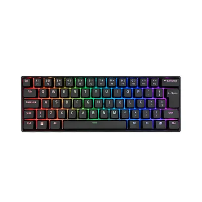 Teclado Mecânico Akko 3061s Preto Abnt2 Switch Pink RGB