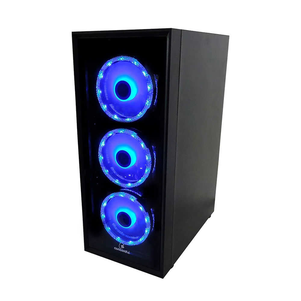 PC Gamer Top Concórdia Processador Ryzen 5 4600g 16gb SSD 256gb Placa 1650 Fonte 600w - view 4