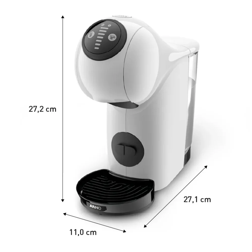 Cafeteira Expresso Arno Dolce Gusto Branco Dgs1 220v Cafeteira Expresso Arno Dolce Gusto Branco Dgs1 220v