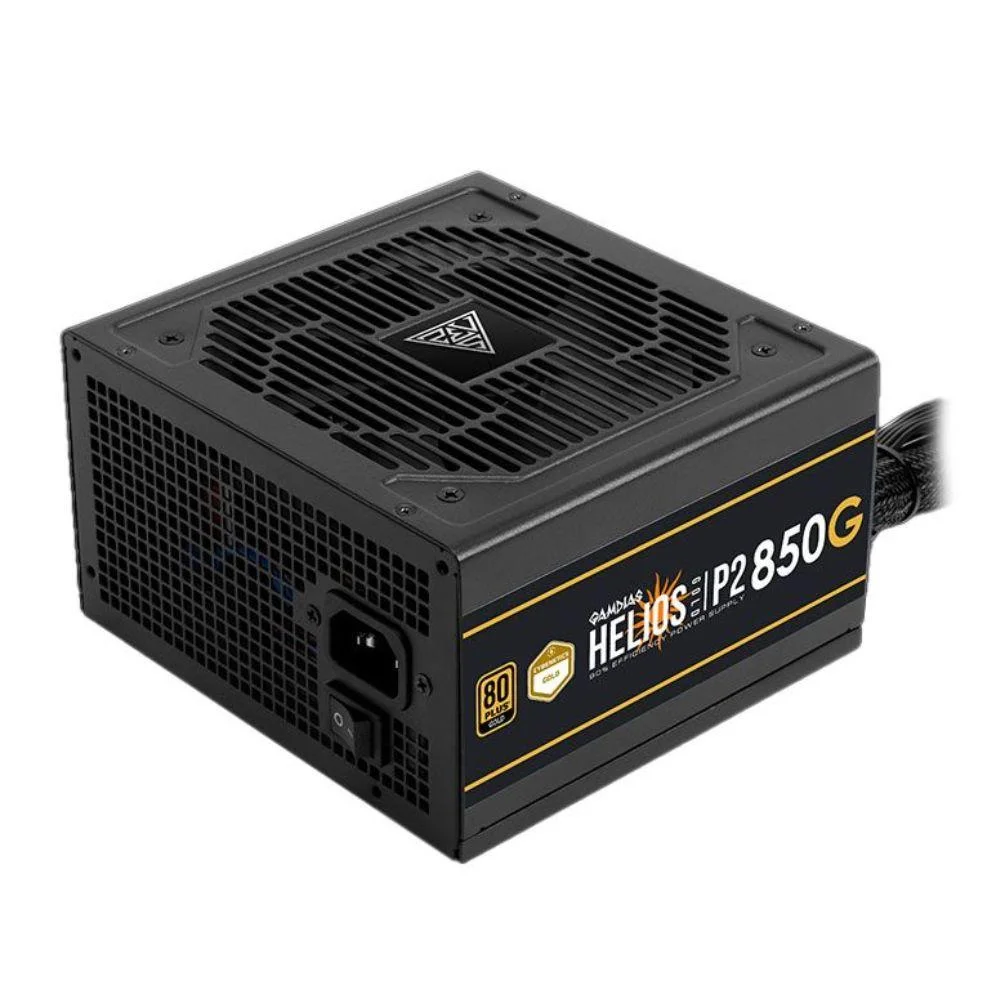 Imagem 5 de 5 do produto Fonte Gamdias Helios P2-850g 850w Atx 3.0 PCie 5.0 80 Plus Gold Helios-p2-850g